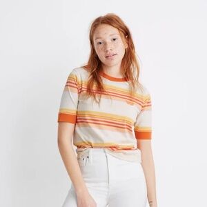 NWOT Madewell x Free & Easy® Embroidered Relaxed Tee